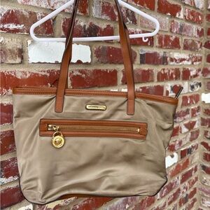 Michael Kors Tan Tote Bag